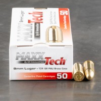 Bulk MAXX Tech FMJ Ammo