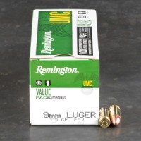 Remington UMC FMJ Ammo