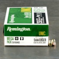 9mm Ammo - Remington UMC Mega Ammo FMJ Remington UMC Mega FMJ Ammo