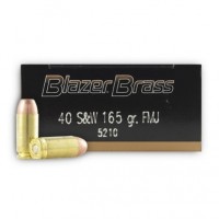 CCI Blazer Brass Limit FMJ Ammo