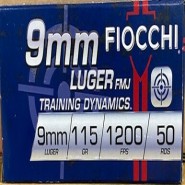 Fiocchi Range Dynamics Luger Limit FMJ