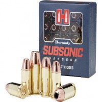 Hornady Subsonic Luger XTP Limit Ammo