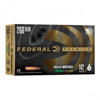 Federal Premium Gold Medal HPBT Ammo