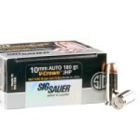 Ammo SIG Sauer V-Crown JHP Ammo