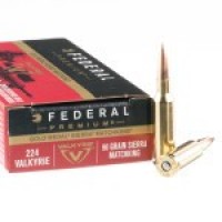 Ammo Federal Premium Sierra MatchKing HPBT Ammo
