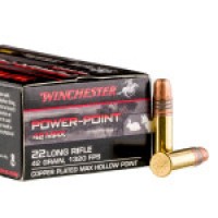 22LR Ammo - Ammo Winchester Power Point CPHP Ammo Winchester Power Point CPHP Ammo