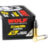 22LR Ammo - Bulk Ammo Wolf Match Target LRN Bulk Wolf Match Target LRN Ammo