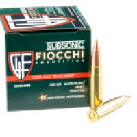 Bulk Fiocchi MatchKing HPBT Ammo