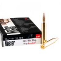 Ammo Nosler Trophy Grade Polymer Tipped Ammo