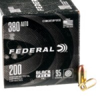 Ammo Federal Black FMJ Ammo