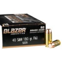 Ammo Blazer Brass FMJ Ammo