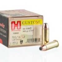 Ammo Hornady Custom XTP JHP Ammo