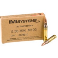 Bulk IMI M193 FMJ Ammo