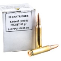 Ammo Prvi Partizan M193 FMJBT Ammo