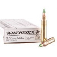 Bulk Winchester Green Tip FMJ Ammo