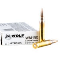 Bulk Wolf Gold FMJ Ammo