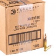 Bulk XM193 Federal FMJBT