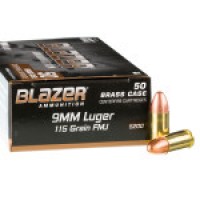 Bulk Blazer Brass FMJ Ammo