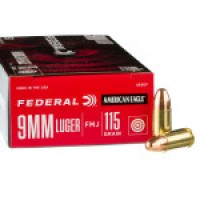 Ammo Federal American Eagle FMJ Ammo