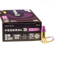 Bulk Federal Syntech Training Match Total Synthetic Jacket FN Ammo