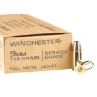 Bulk Winchester Service Grade FMJ Ammo