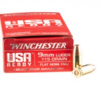 9mm Ammo - Bulk Ammo Winchester USA Ready FN FMJ Bulk Winchester USA Ready FN FMJ Ammo