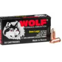 Bulk Wolf STEEL CASES FMJ Ammo
