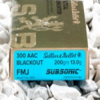 Bulk Sellier & Bellot Subsonic FMJ Ammo