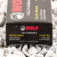 Bulk Wolf FMJ Ammo