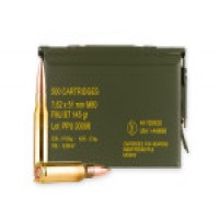 308 Win Ammo - Bulk Prvi Partizan Ammo In Can FMJBT Bulk Prvi Partizan In Can FMJBT Ammo