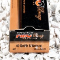 Bulk PMC Smith & Wesson FMJ Ammo