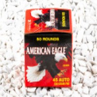 45 ACP/Auto Ammo - Federal American Eagle Ammo Trayless FMJ Federal American Eagle Trayless FMJ Ammo