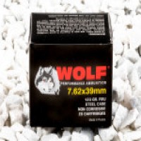 Bulk Wolf FMJ Ammo