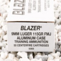 Bulk Blazer FMJ Ammo