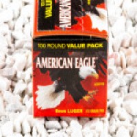 Bulk Federal American Eagle Luger FMJ Ammo