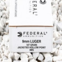 9mm Ammo - Bulk Federal Hi-Shok Jacketed Hollow-Point Luger Ammo JHP Bulk Federal Hi-Shok Jacketed Hollow-Point Luger JHP Ammo