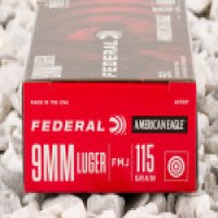 Federal Luger FMJ Ammo