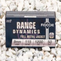 Fiocchi Luger FMJ Ammo