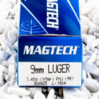 Bulk Magtech Luger FMJ Ammo