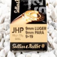 Bulk Sellier & Bellot JHP Ammo