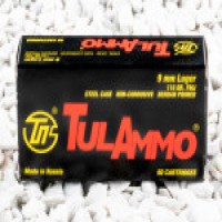 Bulk Tula Cartridge Works Luger FMJ Ammo