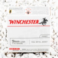 Bulk Winchester Luger FMJ Ammo