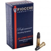 Fiocchi Standard Velocity LRN Ammo