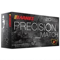 Barnes Precision Match Open Tip Boat Tail Projectile Ammo