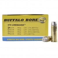 Buffalo Bore Hard Cast LBT LFN Ammo