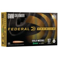 Federal Premium Gold Medal Creedmoor Sierra Match King HPBT Ammo