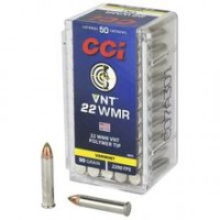 CCI VNT WMR Speer Polymer Tip Ammo