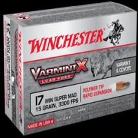 Winchester Varmint X Lead Free Polymer Tip Rapid Expansion Ammo