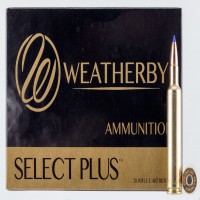Weatherby Select Plus Barnes Tipped Lead Free TSX Ammo