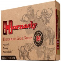 Hornady Dangerous Game Solid 6 Case Ammo